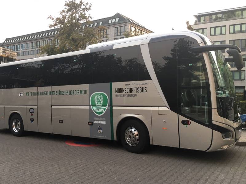 Zum Artikel: Neuer Mannschaftsbus für den SC DhfK Leipzig