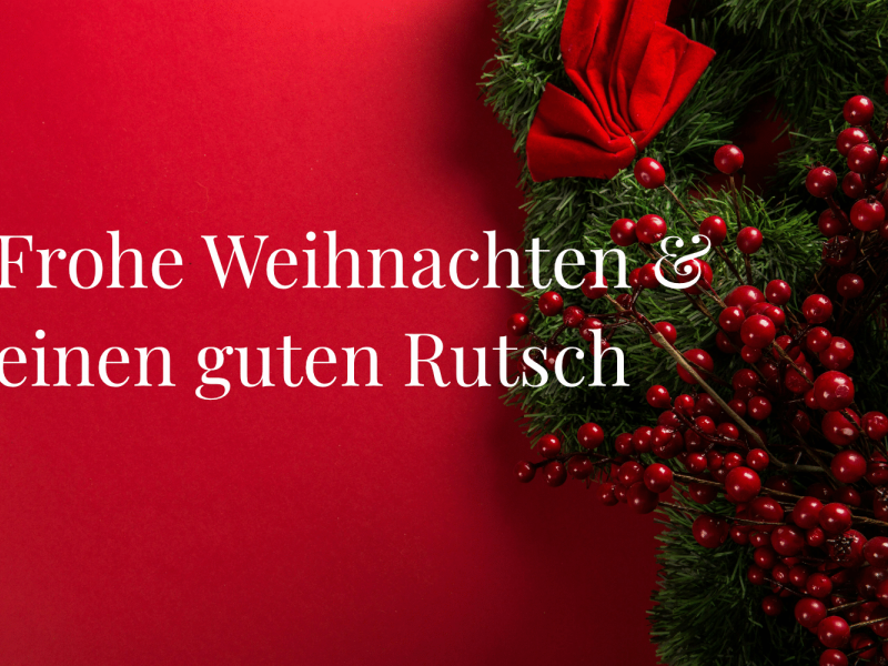 Zum Artikel: Weihnachts- und Neujahrsgruß 2025