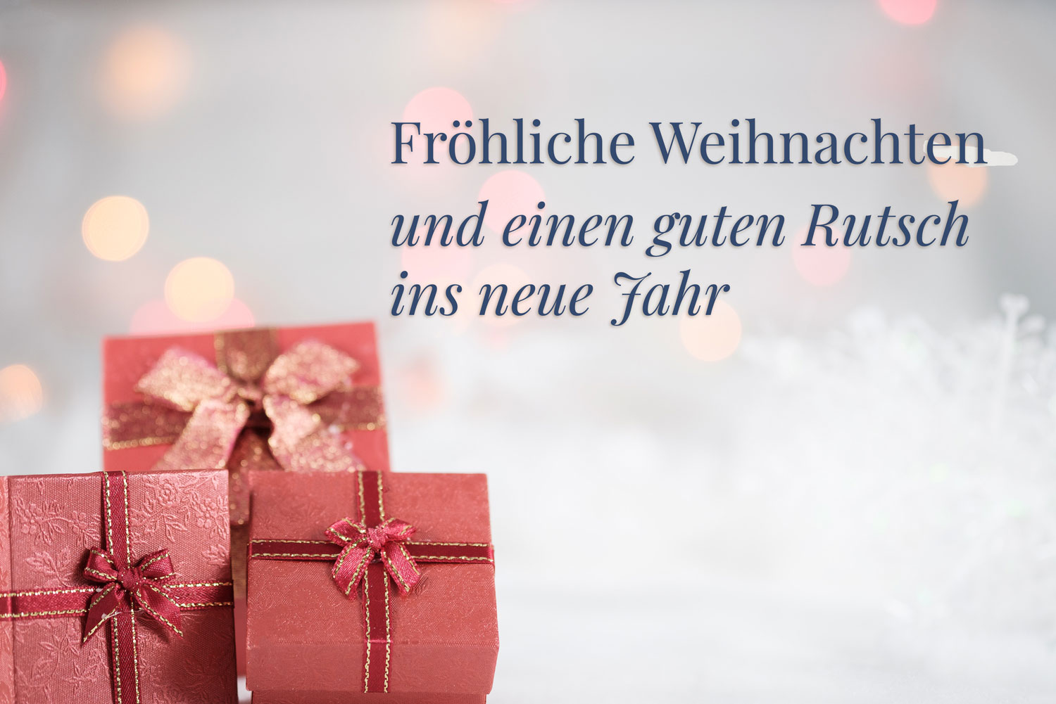 Weihnachts- und Silvestergrüße von KVS