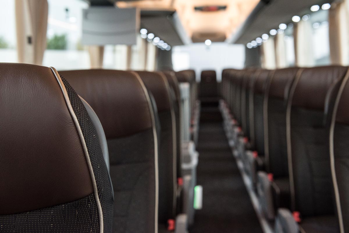 Reisebus Innenraum