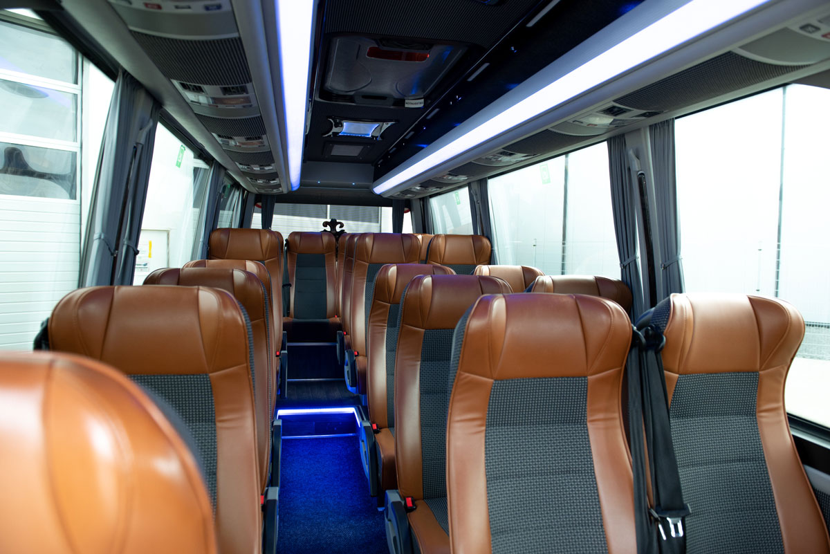 Iveco Midi coach interior