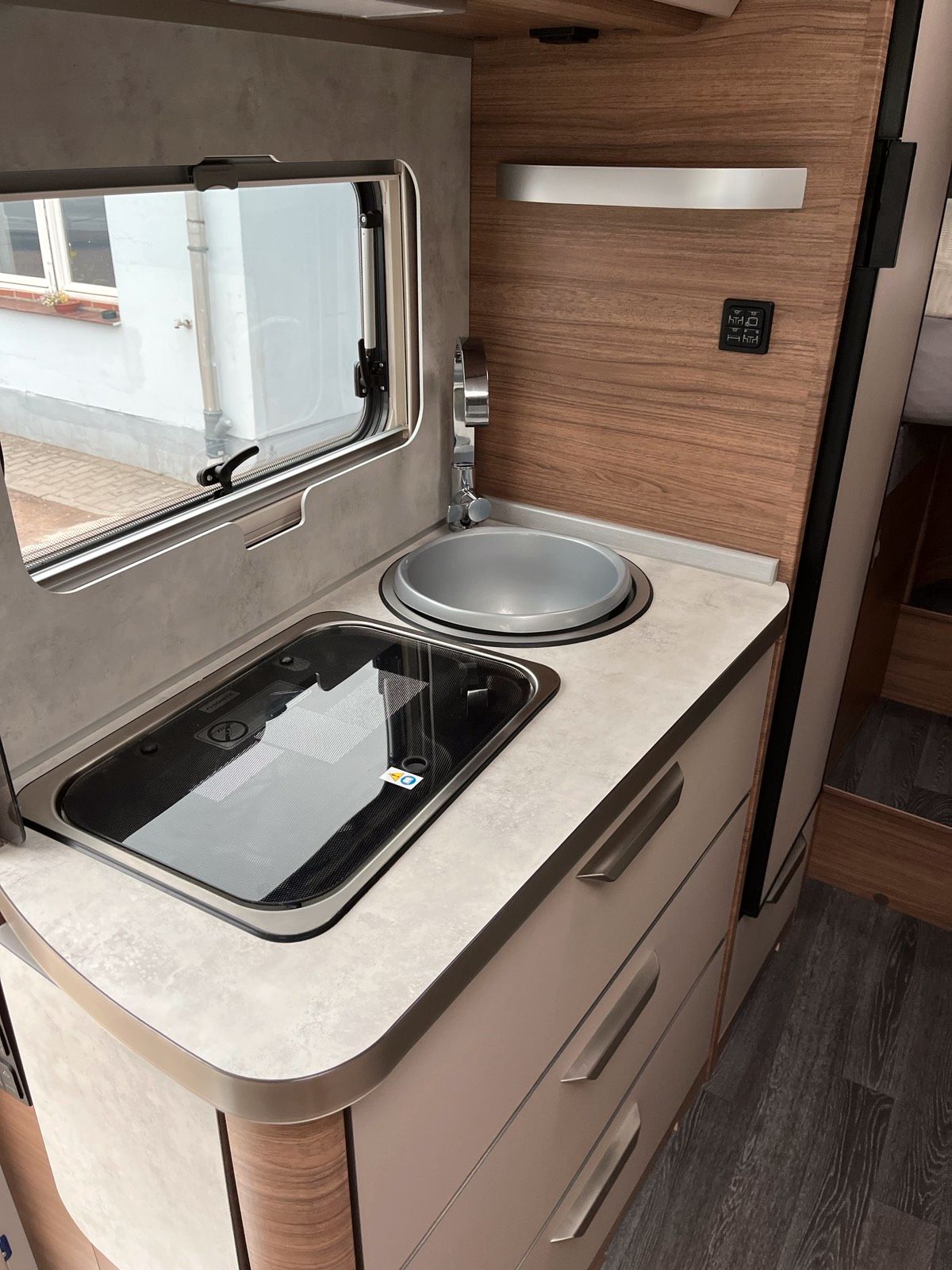 Wohnmobil Knaus 650 MEG K&uuml;che