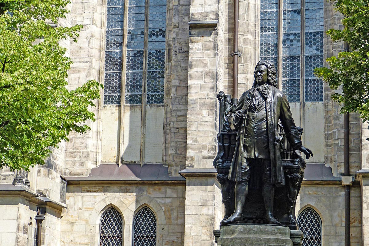 Neues Bach-Denkmal in Leipzig