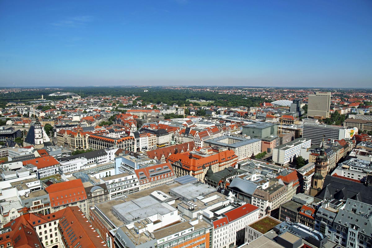 Leipzig city centre