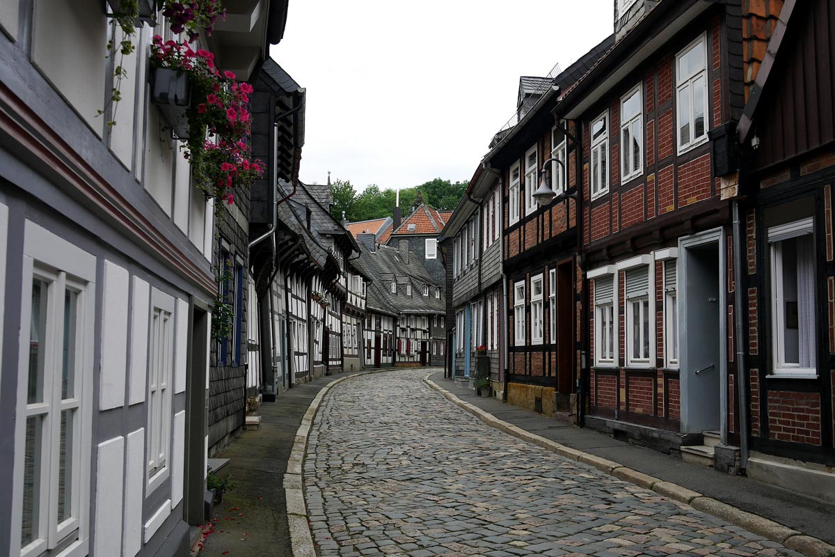 Stra&szlig;e in Goslar