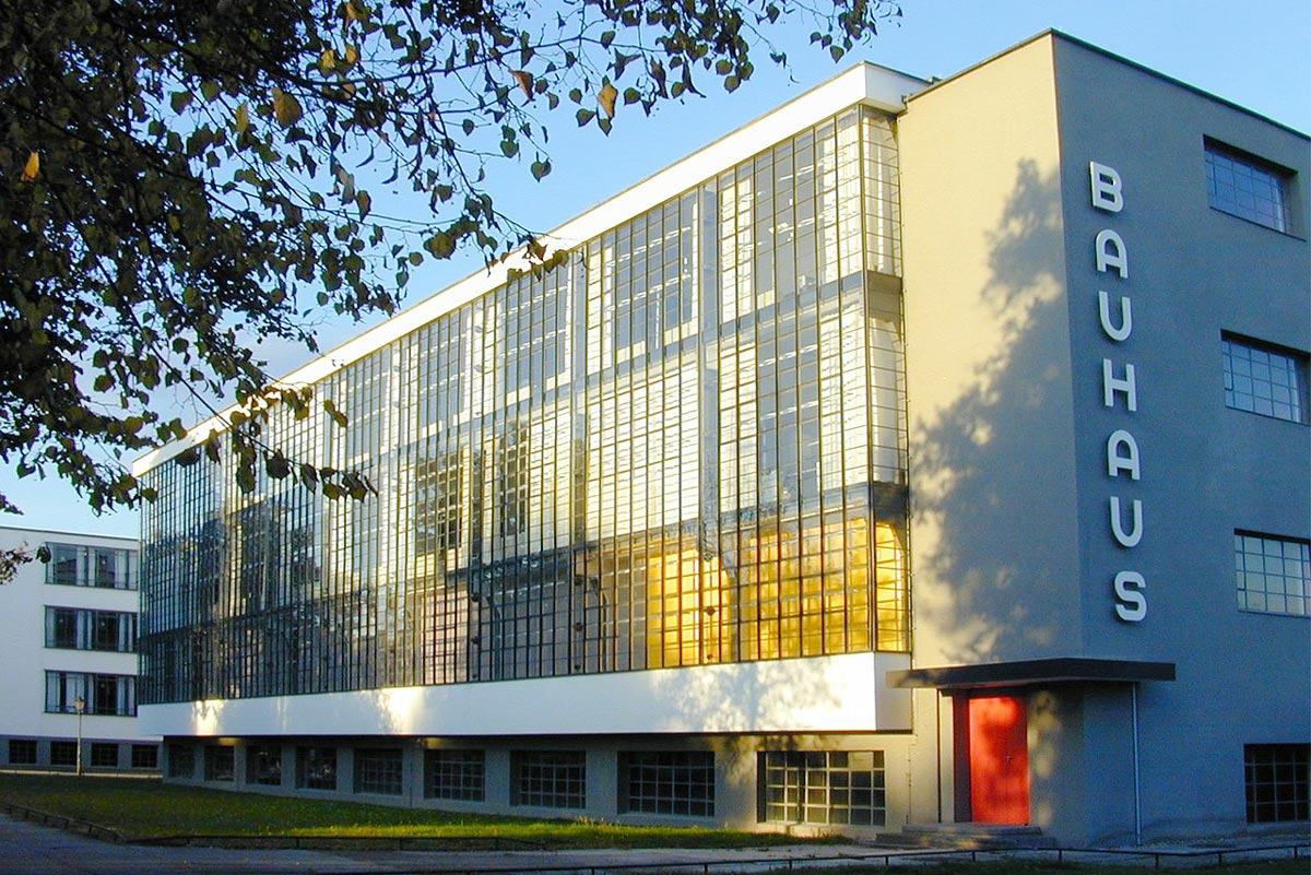 Bauhaus building in Dessau