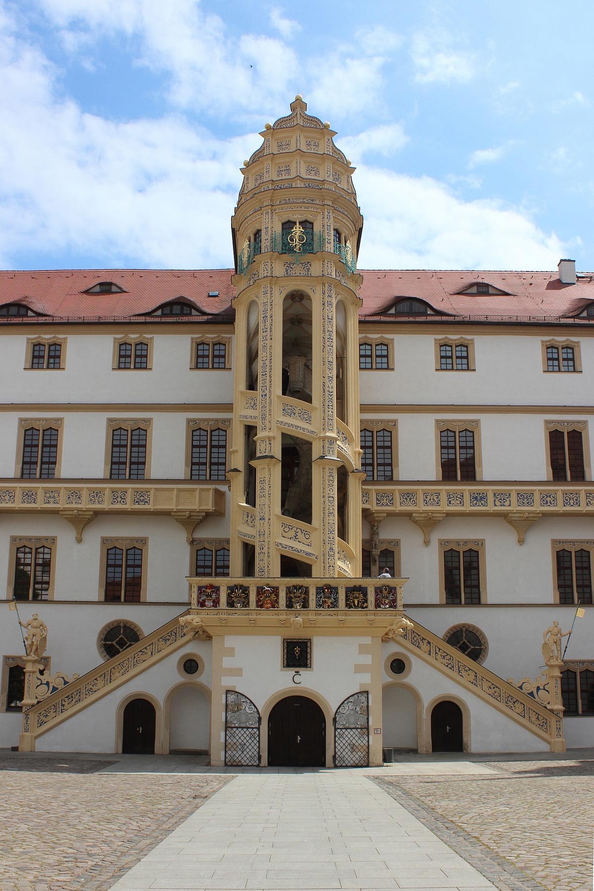 Der Große Wendelstein auf Schloss Hartenfels