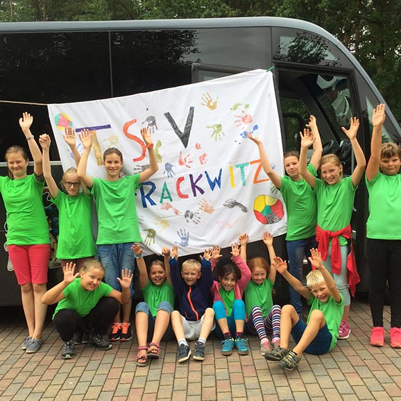 Kinder vom TSV Rackwitz